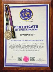 World Genius Record-Dipanjan Dey (Rupam)